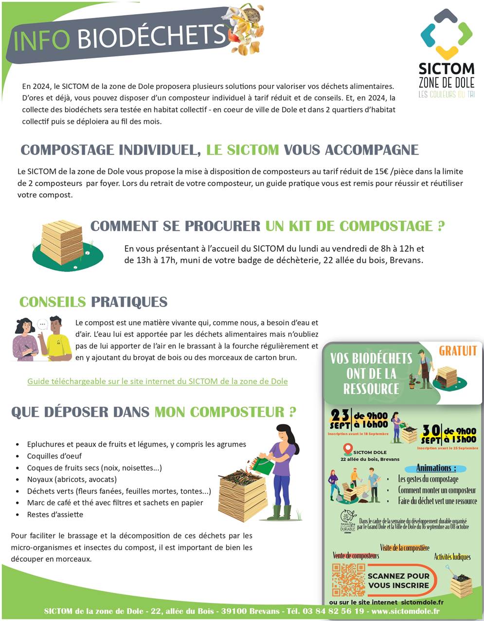 INFO BIODECHETS SICTOM - COMPOSTAGE